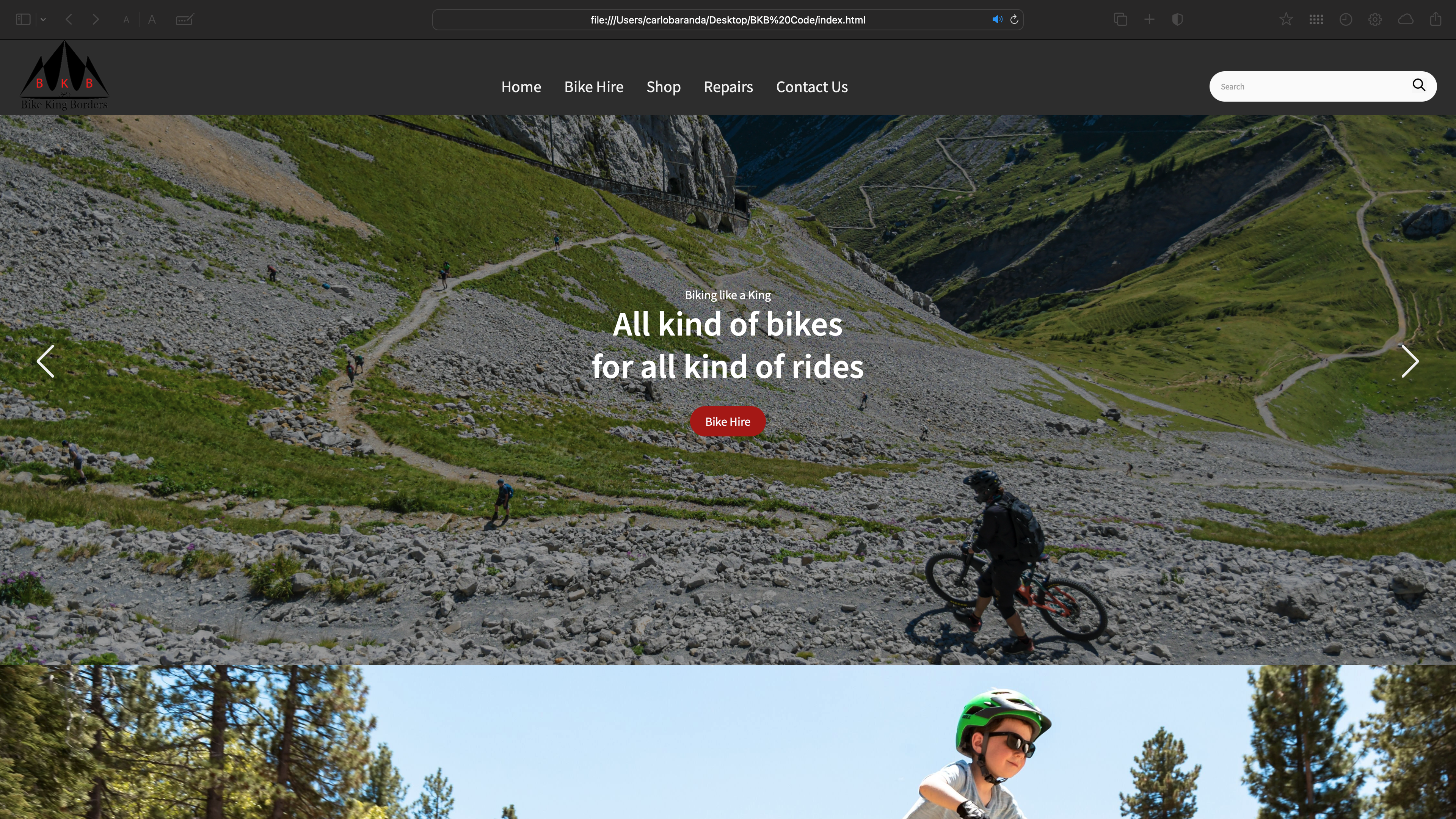 Bike King Borders