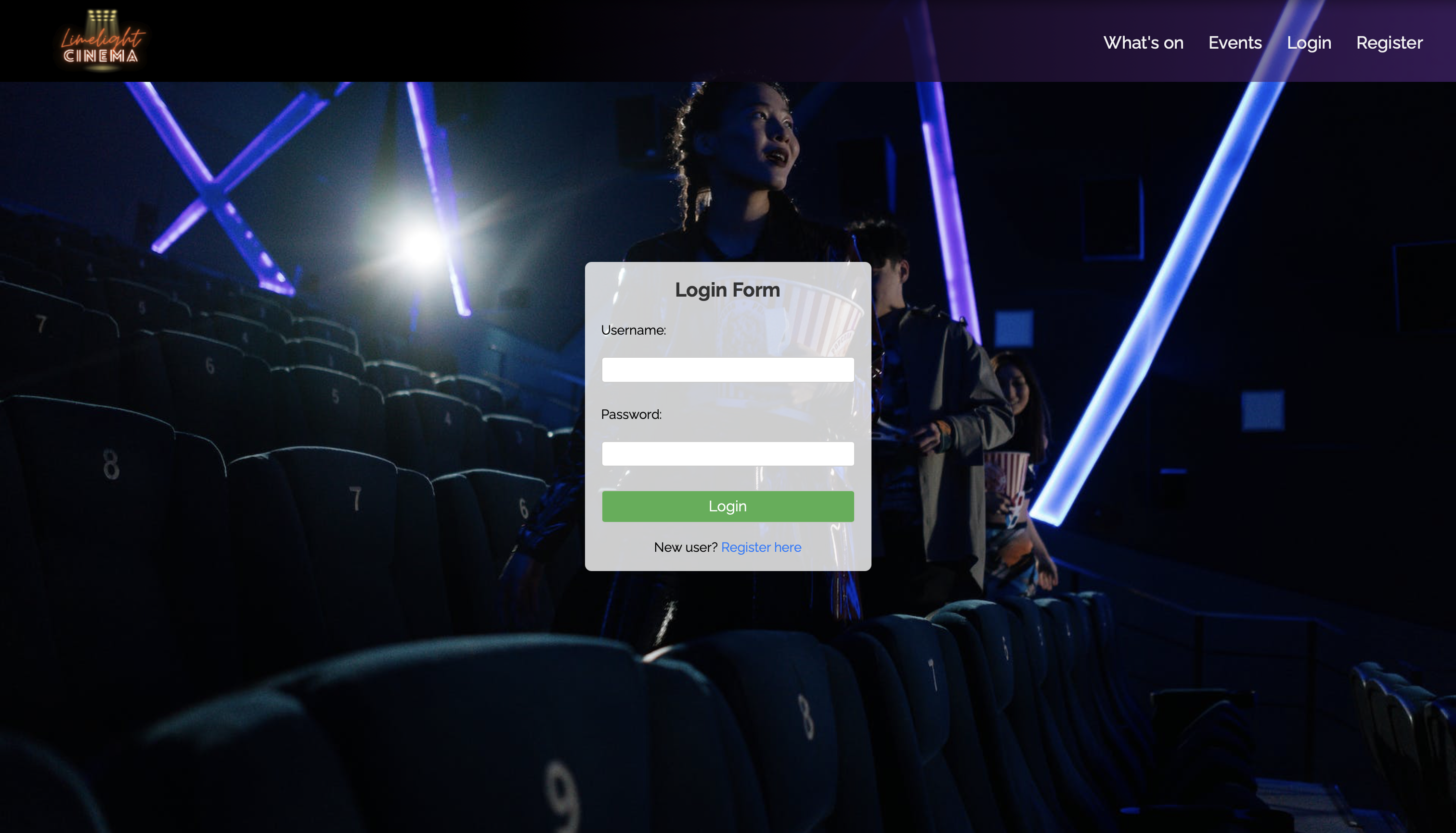 Login Page